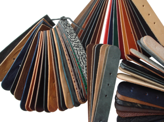 Ledergürtel ohne Schnalle