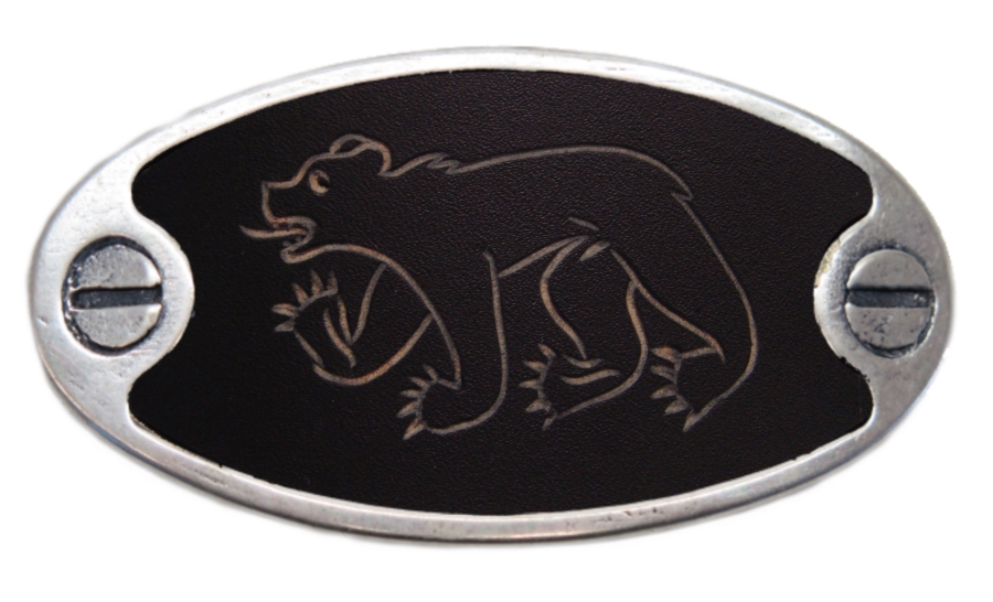 Casbelt Schnitzschnalle Bär (10900-40.123.121.92)