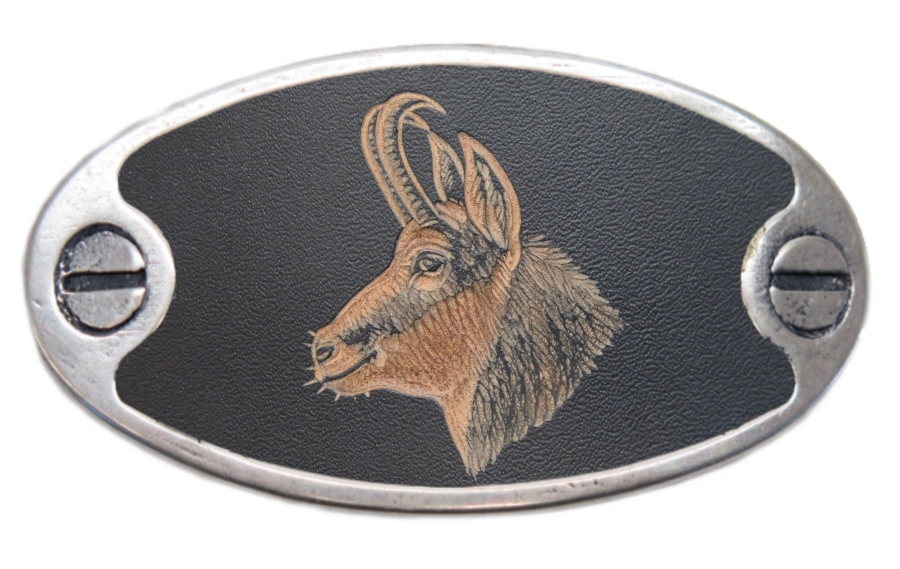 Casbelt Schnitzschnalle Gemse (10900-40.123.121.46)