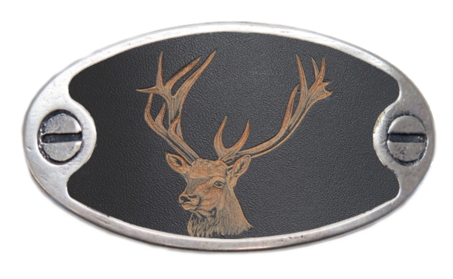 Casbelt Schnitzschnalle Hirsch (10900-40.123.121.45)