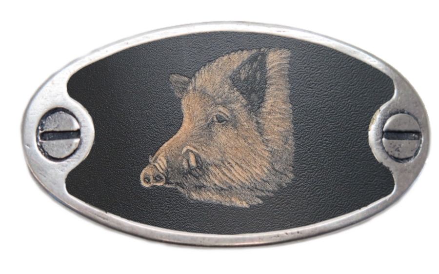 Casbelt Schnitzschnalle Wildsau (10900-40.123.121.49)