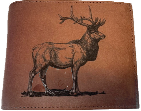 Geldbörse Laser Hirsch (19712L-HIR)