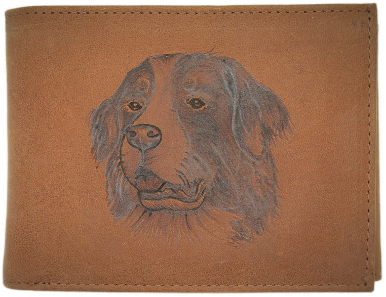 SEWL-19 Hand-Gebrannt Hundekopf (19733.3BR.112, 19732.3BR.112)