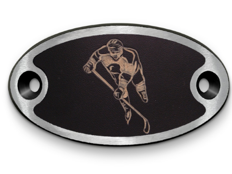 Schnitzschnalle Eishokey (10900-40.81M.91)