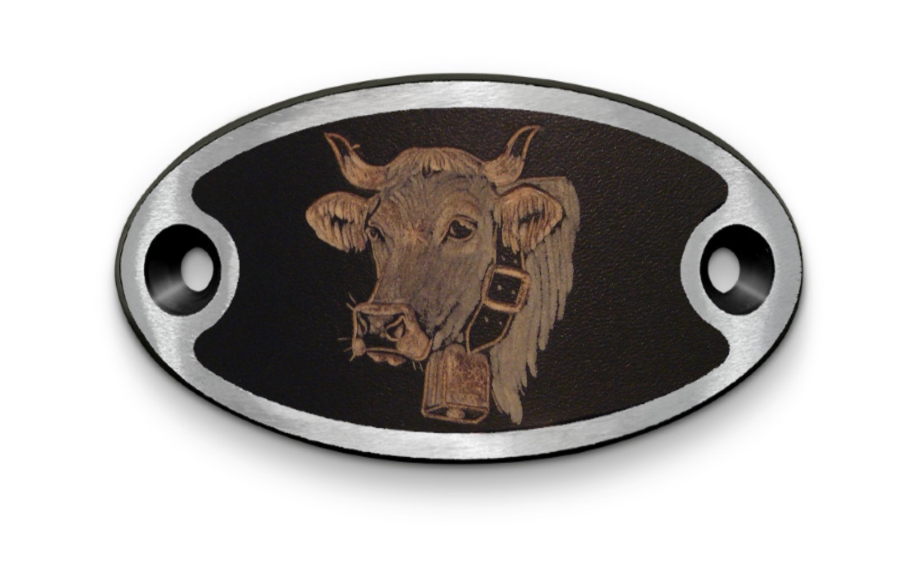 Schnitzschnalle Kuh Braunvieh (10900-40.81M.10)