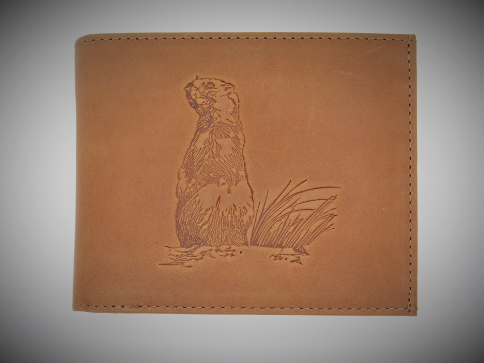 Geldbörse Branding Murmeltier