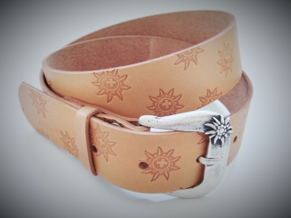 Ledergurt Alpen 40mm