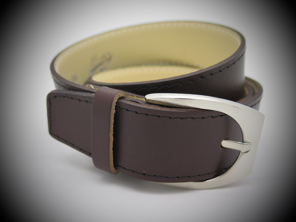 Ledergurt Bombato 35mm