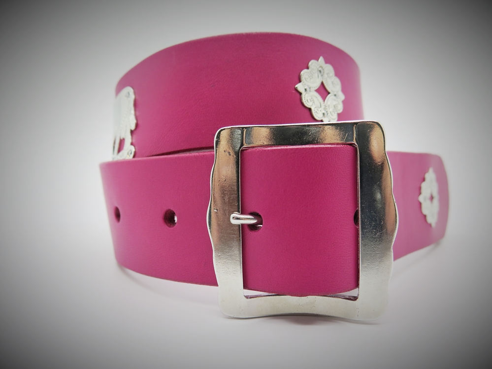 Ledergurt Emmental Neon GN 40mm