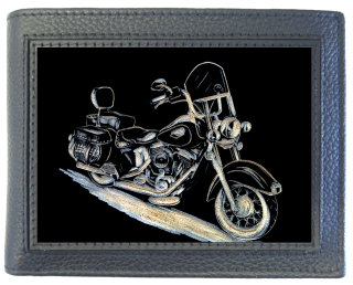 Geldbörse Biker geschnitzt (19736.500.69)