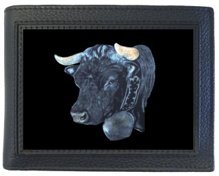 Geldbörse Kuh W geschnitzt (19736.500.89)