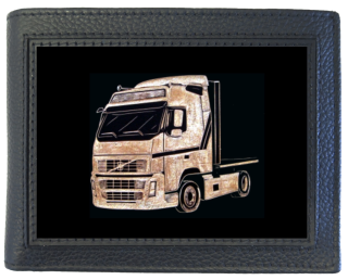 Geldbörse Lastwagen geschnitzt (19736.500.99)