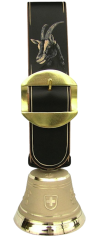 Glocke Roulin KL-Geschnitzt Ziege (10140Z-103K)