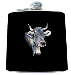 Flachmann Braunviehkopf (91050.10)