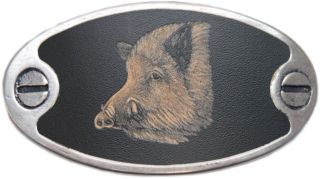 Casbelt Schnitzschnalle Wildsau (10900-40.123.121.49)