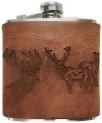 Flachmann Hirsch Rotbraun (91050LHIR.20)