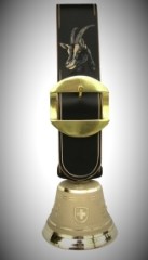Glocke Roulin KL-Geschnitzt Ziege (10140Z-103K)