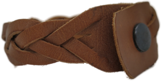 Lederarmband Geflochten 20mm (70030)