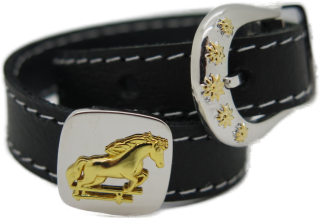 Lederarmband Gold-Schmuck (70090)