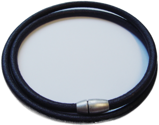 Lederarmband Rund Magnetverschluss (70040.2)