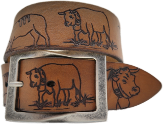 Ledergurt Eringer 40mm T-Natur (11027/72-40.42)