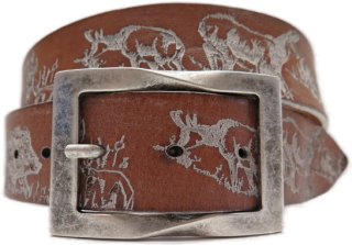 Ledergurt Wild 40mm Cognac (11011/72-40.42)