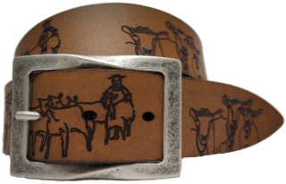 Ledergurt Ziege 40mm Natur (11014/72-40.0)