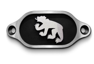 Schnalle Bernerbär Schwarz (10900-40.81L-BB)