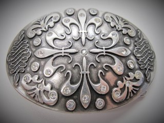 Schnalle Fashion Strass 45mm (10900-45.0W)