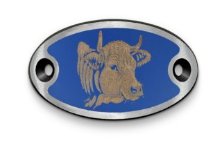 Schnalle Katy Simmentalerkopf Blau (10900-40.81MB.2)