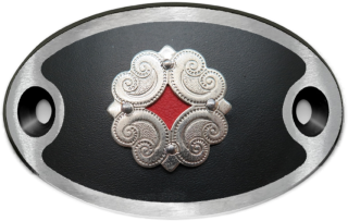 Schnalle Roses Lady NS Schwarz (10900-40.81RNL)