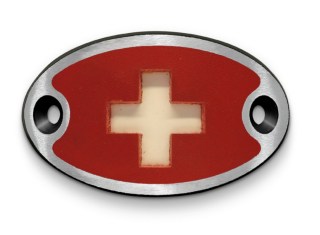 Schnalle Swiss Rot (10900-40.81SW.10)