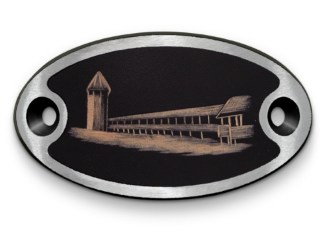 Schnitzschnalle Kapellerbrücke  (10900-40.81M.93)