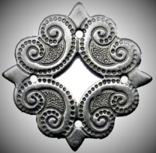 Beschlag zum Nägelen Rose