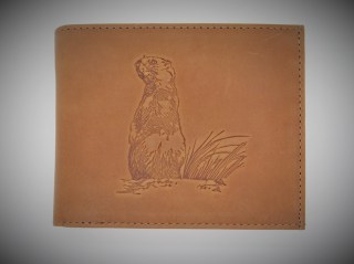 Geldbörse Branding Murmeltier