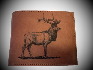 Geldbörse Laser Hirsch