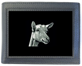 Geldbörse Ziege