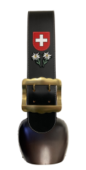 Glocke Tirolschelle C Umnäht