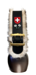 Glocke Tirolschelle H Umnäht Dachs