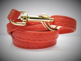 Kurzleine Softleder 10mmx100cm