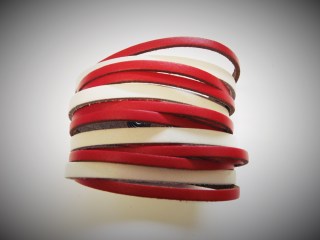 Lederarmband Halbzwei 20mm