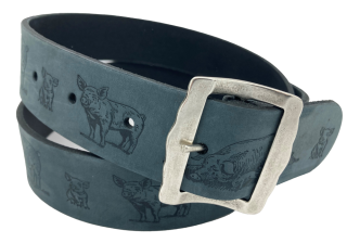 Ledergurt Branding Sau 40mm