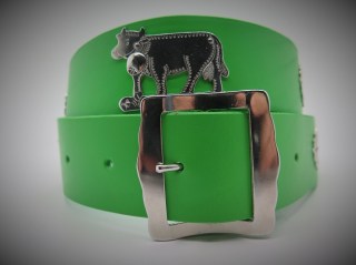 Ledergurt Emmental Neon GN 40mm 