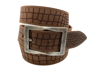 Ledergurt Kroko Pyrus 40mm