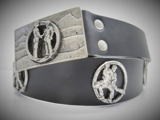 Ledergurt Schwinger 40mm 
