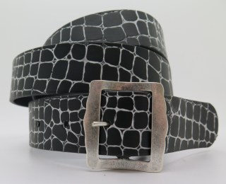 Ledergurt Trach Kroko 40mm