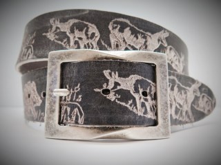 Ledergurt Wild 40mm Brasil