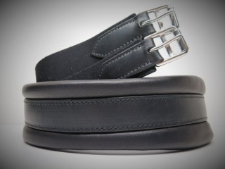 Sattelbauchgurt Schwarz