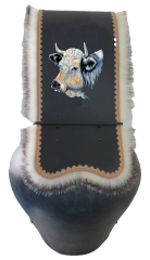 Treichel Kramer mit Riemen KL Geschnitzt 